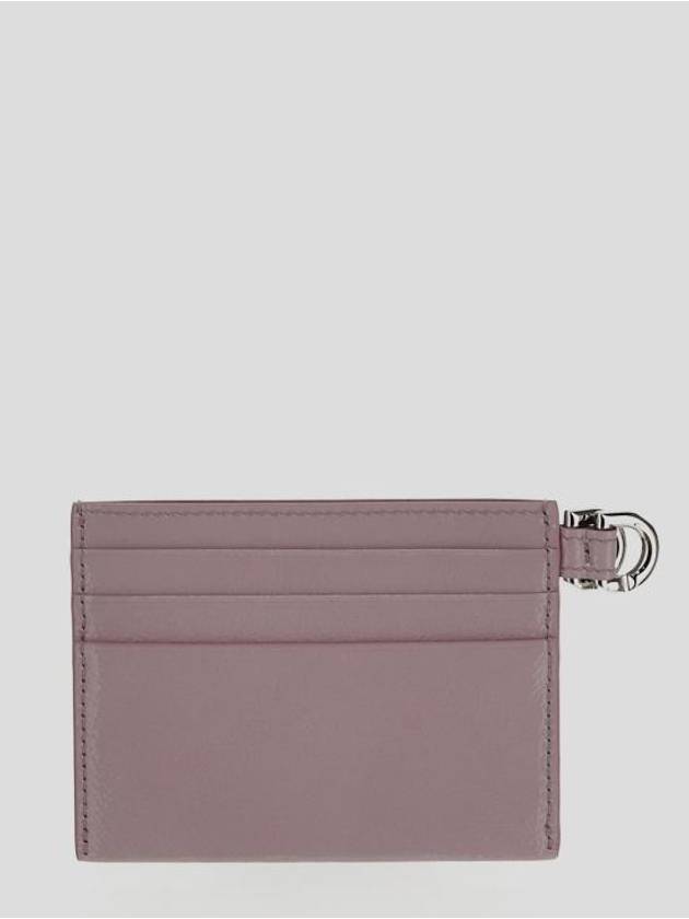 Logo Lettering Card Wallet Purple - GIVENCHY - BALAAN 4