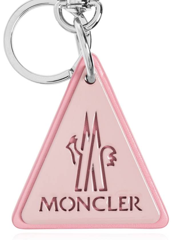 Moncler Keychain With Logo, Women's, Pink - MONCLER - BALAAN 3