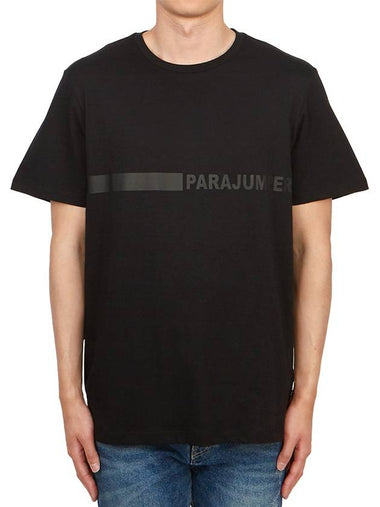 Men s short sleeve t shirt PMTSXF05 BLACK - PARAJUMPERS - BALAAN 1