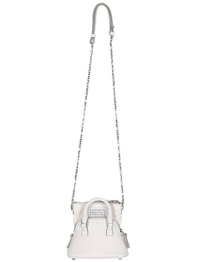 5AC Classic Baby Shoulder Bag White - MAISON MARGIELA - BALAAN 5