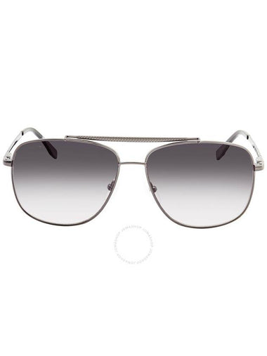 Lacoste Grey Rectangular Men's Sunglasses L188S 033 59 - LACOSTE - BALAAN 1