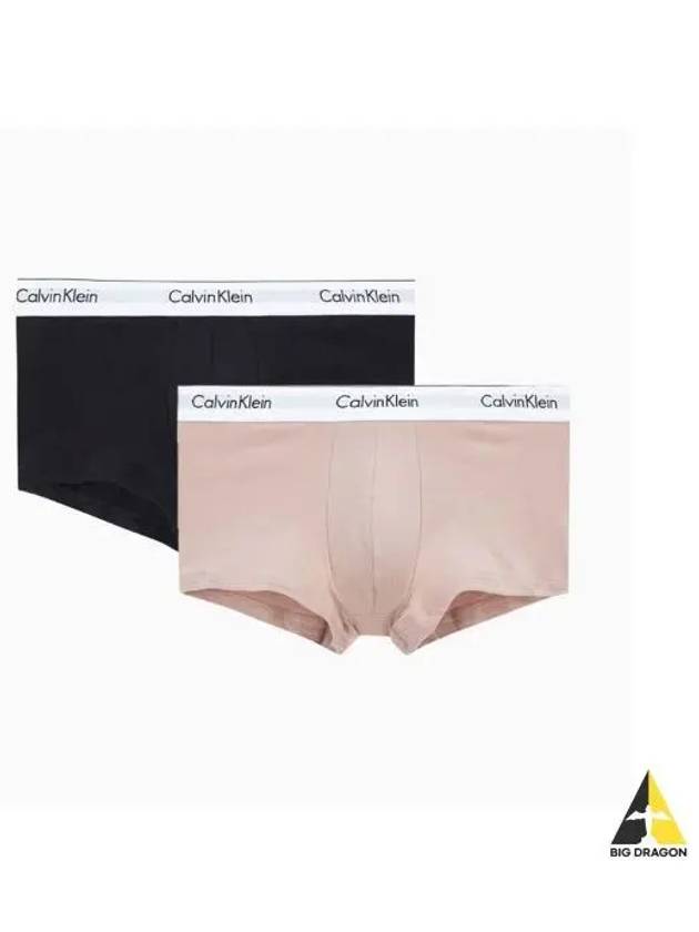 UNDERWEAR Men s Modern Cotton Stretch Trunks 2PK NB10861QB - CALVIN KLEIN - BALAAN 1