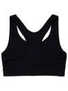 Women's Front Logo Sports Sleeveless Black - JIL SANDER - BALAAN 3