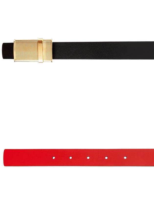 FERRAGAMO Reversible Belt, Women's, Black - SALVATORE FERRAGAMO - BALAAN 5