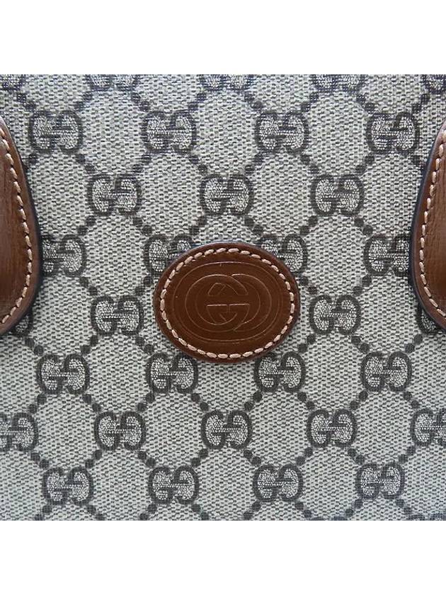 659983 Brown color interlocking GG small tote bag shoulder strap 2WAY - GUCCI - BALAAN 5