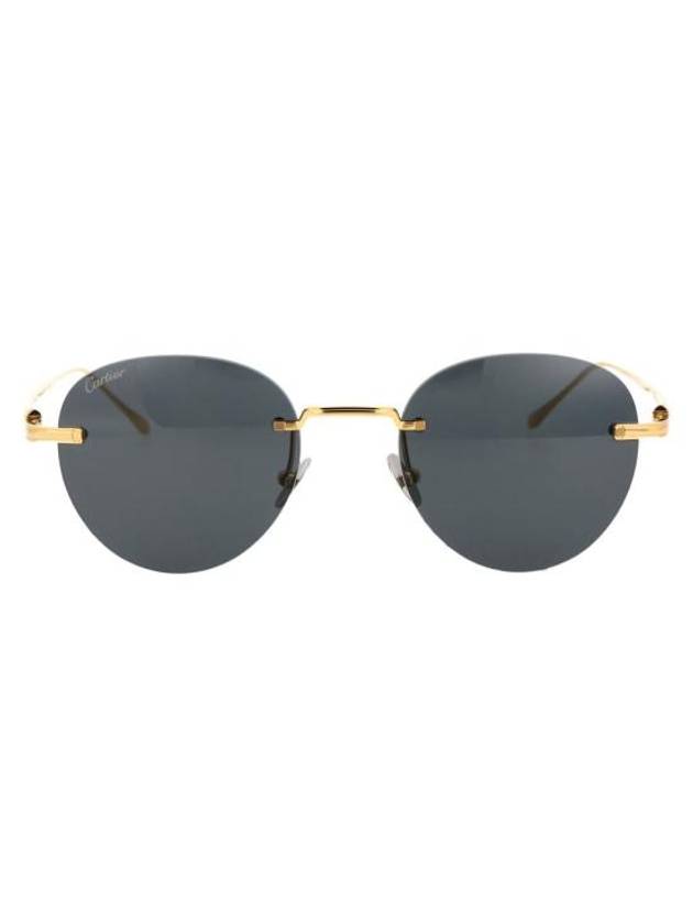 sunglasses CT0331S 002 002 GOLD GOLD GRAY - CARTIER - BALAAN 1