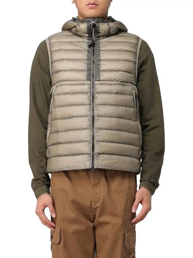 D.D. Shell Goggles Down Vest Beige - CP COMPANY - BALAAN 2