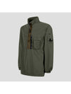 Men's Flat Nylon Lens Over Anorak Khaki - CP COMPANY - BALAAN 4