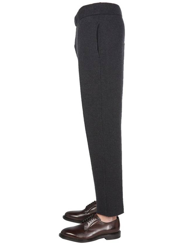 Zegna Double Knitted Jogging Pants - ERMENEGILDO ZEGNA - BALAAN 3