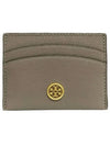 Robinson Card Wallet Grey - TORY BURCH - BALAAN 2