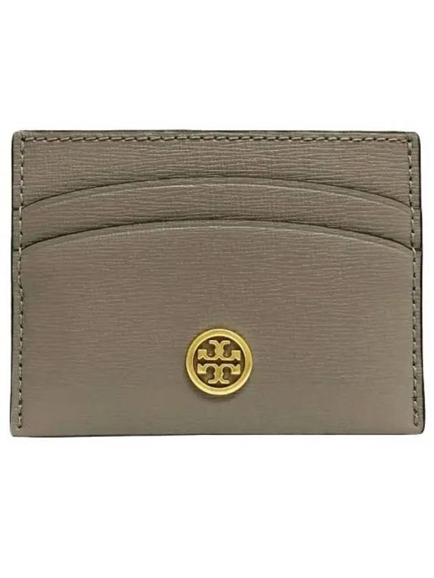 Robinson Card Wallet Grey - TORY BURCH - BALAAN 2