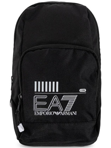 EA7 Emporio Armani One-shoulder Backpack, Unisex, Black - EMPORIO ARMANI - BALAAN 1