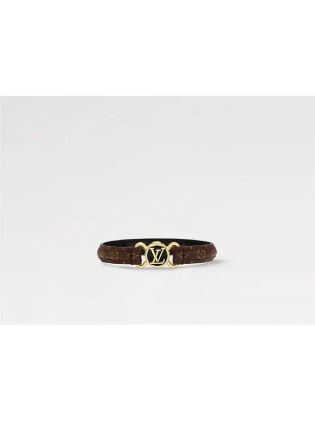 LV Clic It Bracelet Gold Brown - LOUIS VUITTON - BALAAN 5