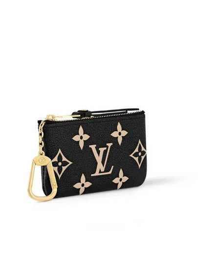 Monogram Empreinte Key Pouch Black - LOUIS VUITTON - BALAAN 2