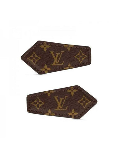 LV Backstage Hair Clip Brown - LOUIS VUITTON - BALAAN 1