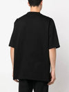 Lettering Oversized Short Sleeve T-Shirt Black - DSQUARED2 - BALAAN 6