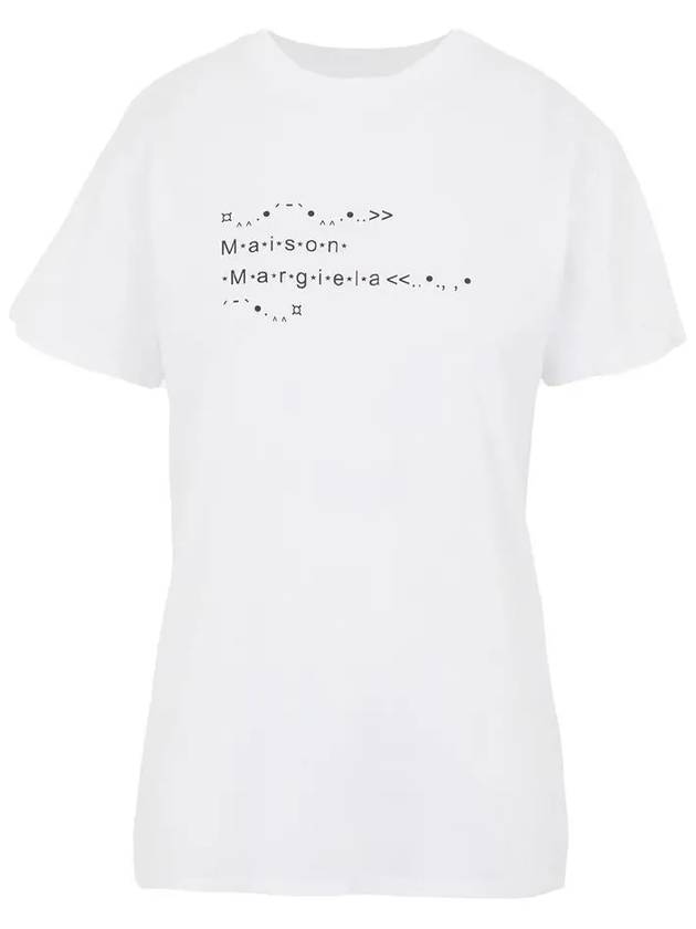 Font Generator Short Sleeve T-Shirt White - MAISON MARGIELA - BALAAN 2