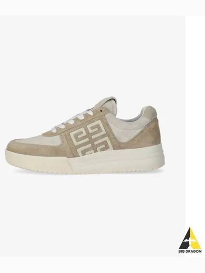 4G Logo Calf Leather Low Top Sneakers Beige - GIVENCHY - BALAAN 2