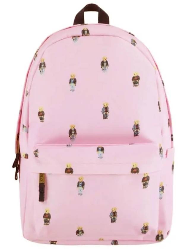 Kids Teddy Bear Pattern Backpack 9AR016 ADG - POLO RALPH LAUREN - BALAAN 2