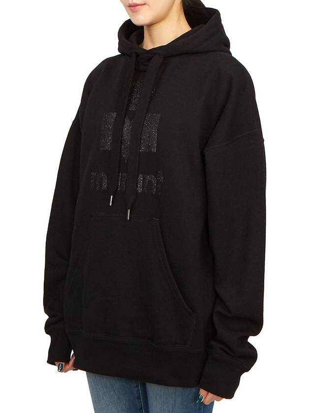 Mansell Women's Brushed Hoodie SW0001FA A1M77E 01BK - ISABEL MARANT - BALAAN 2