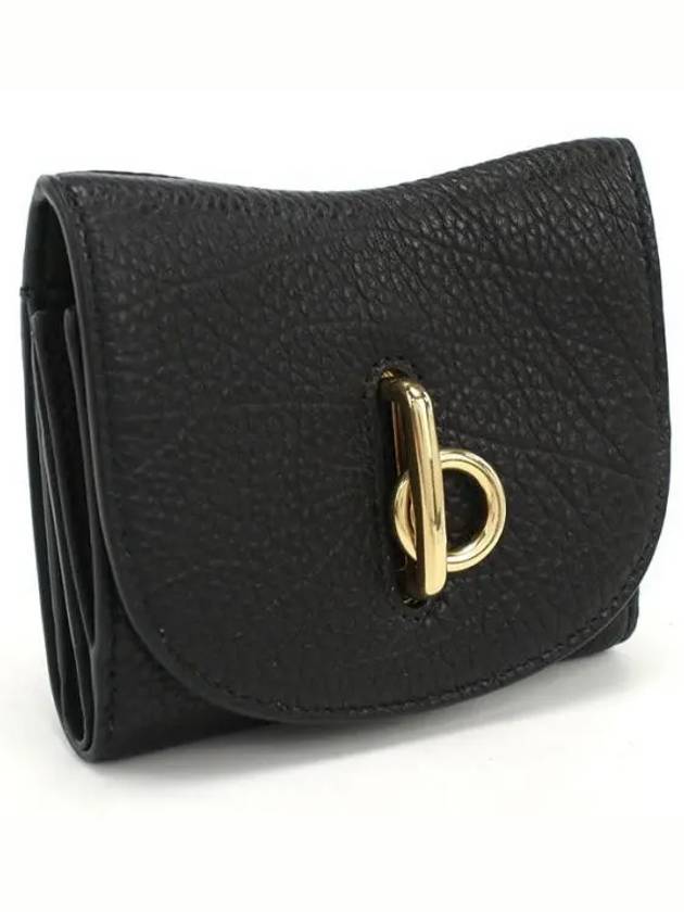 Rocking Horse Leather Half Wallet Black - BURBERRY - BALAAN 2