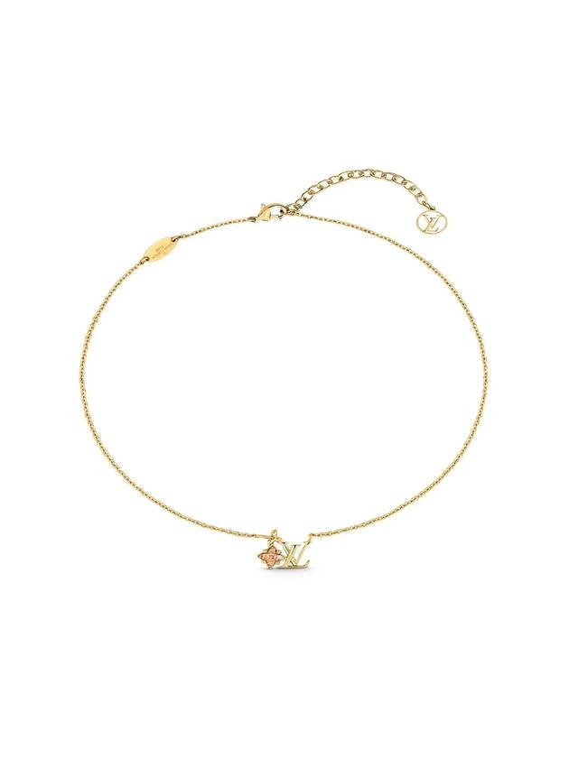 Loulougram Necklace Gold - LOUIS VUITTON - BALAAN 1