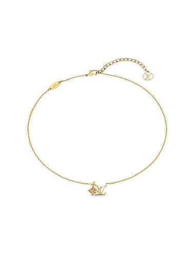 Loulougram Necklace Gold - LOUIS VUITTON - BALAAN 1