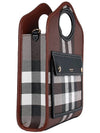 Mini Pocket Tote Bag Brown - BURBERRY - BALAAN 5