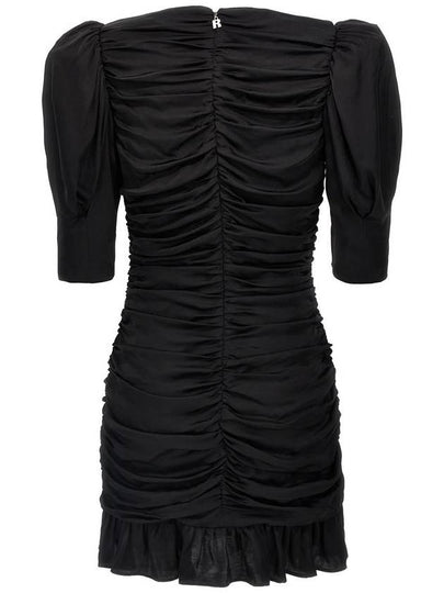 Rotate Birger Christensen 'Satin Mini Ruffle' Dress - ROTATE - BALAAN 2