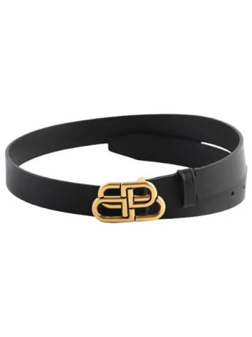 Logo Leather Belt Women Waistband - BALENCIAGA - BALAAN 1