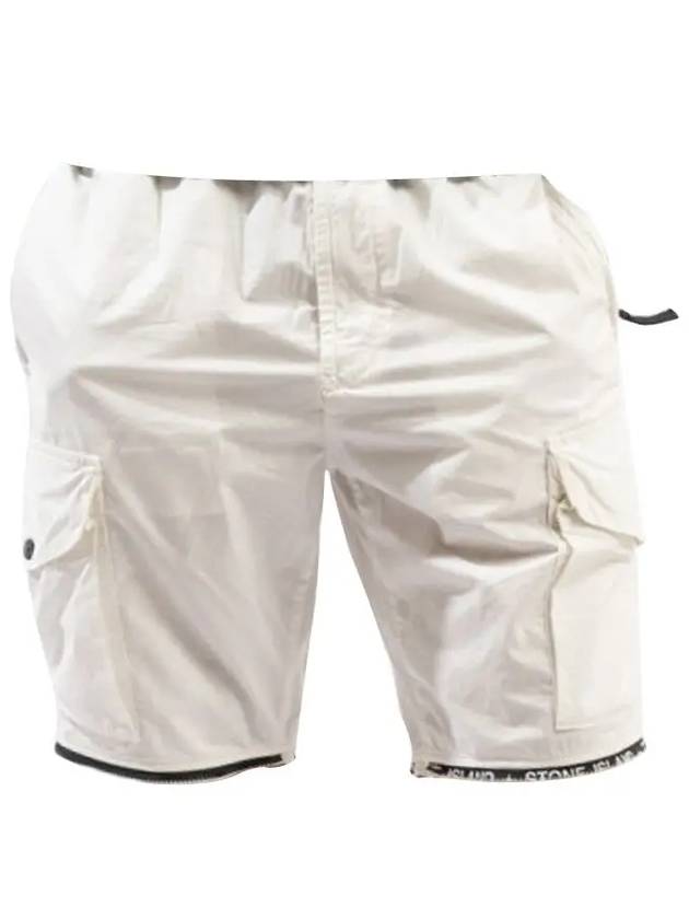 Trousers Straight Pants White - STONE ISLAND - BALAAN.