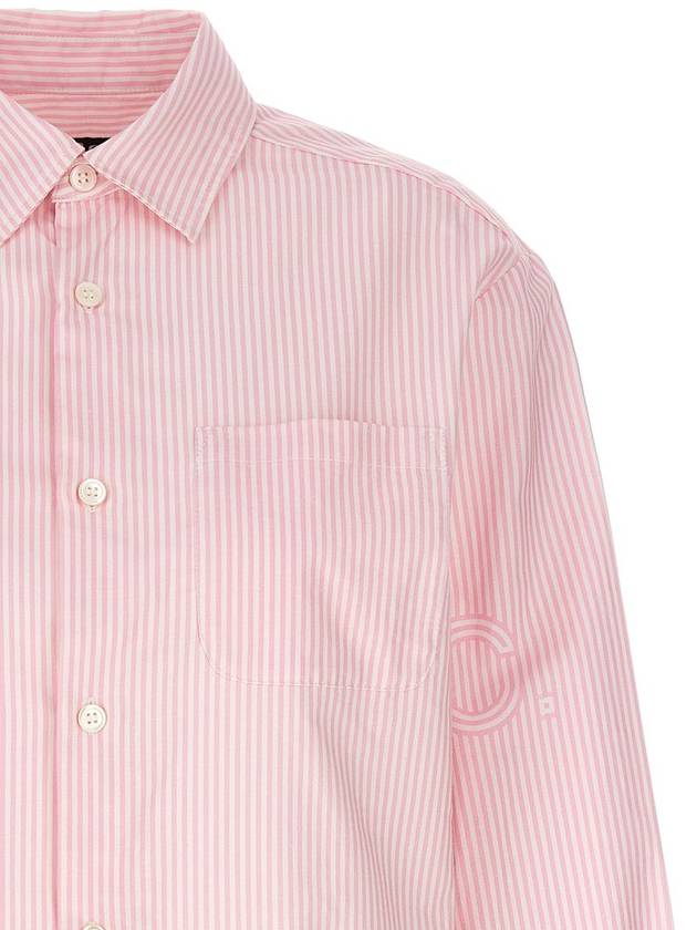 Sela Stripe Shirt Pink - A.P.C. - BALAAN 4