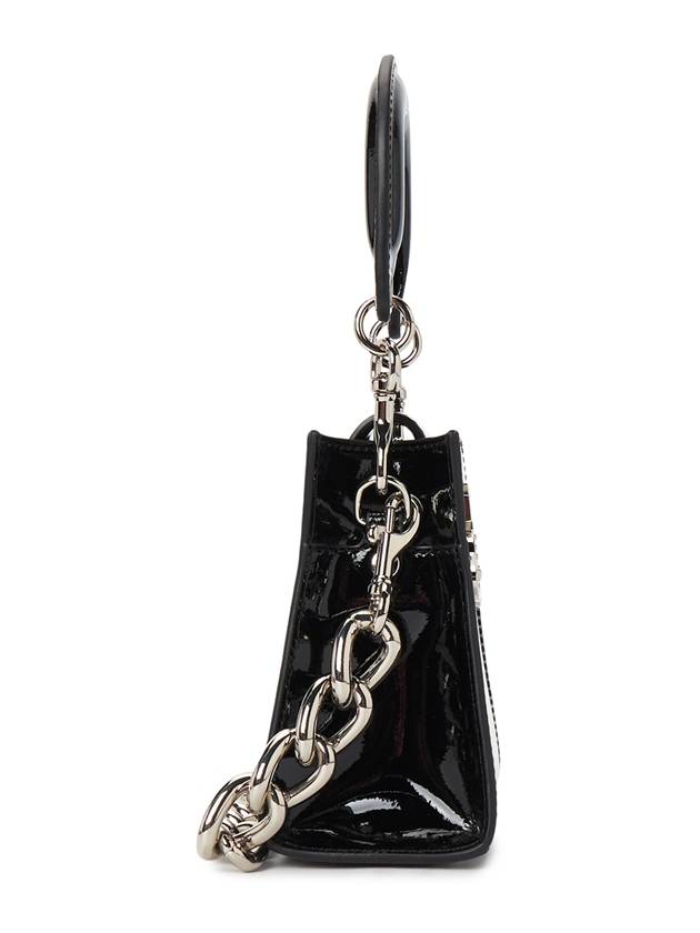 Kelly Chain Tote Bag Black - VIVIENNE WESTWOOD - BALAAN 4