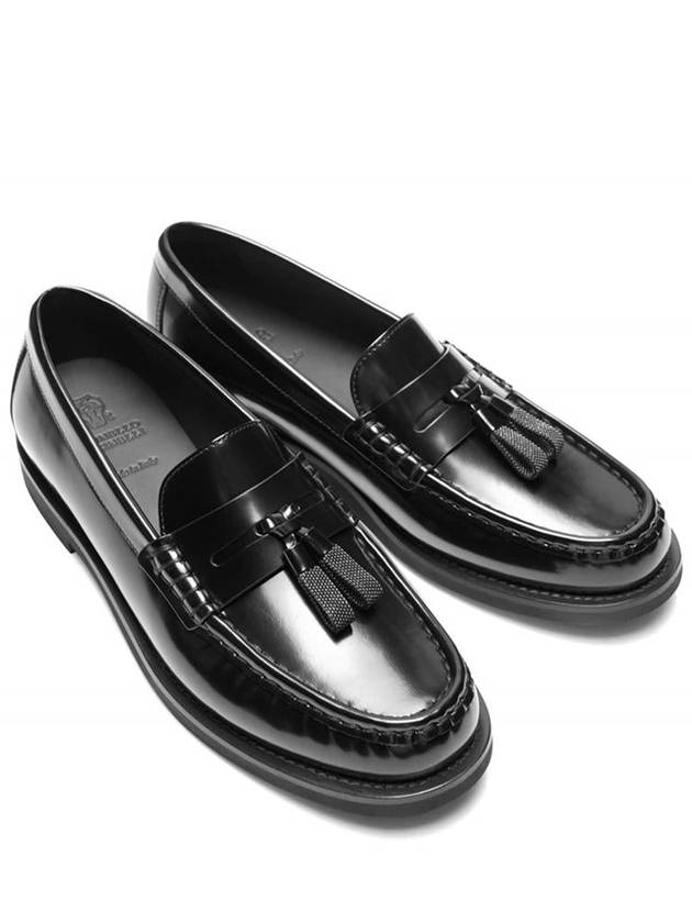 24FW Loafer MZVNG2739PC101 Black - BRUNELLO CUCINELLI - BALAAN 3