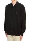 Kilburn Men's Cardigan MK044Z BLACK - ALLSAINTS - BALAAN 3