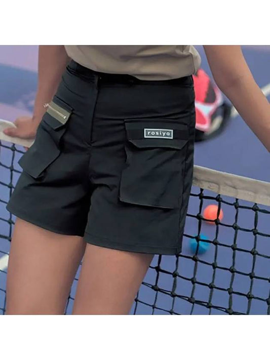 two pocket shorts black - ROSIYA - BALAAN 1