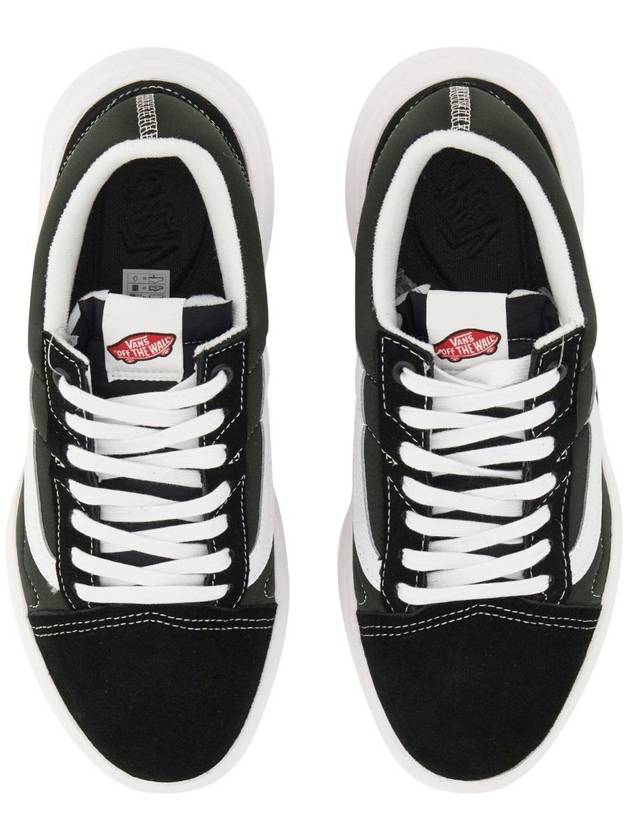 Old Skool Over Low Top Sneakers Black - VANS - BALAAN 3