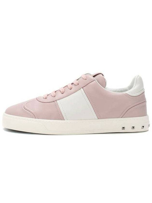 Flycrew Low-Top Sneakers Pink - VALENTINO - BALAAN 1