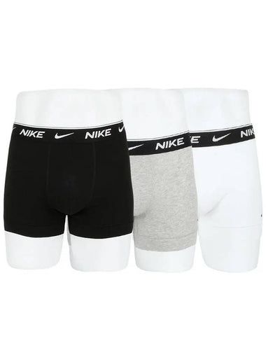 Boxer men s briefs underwear dry fit drawstring 3 piece set KE1008 MP1 - NIKE - BALAAN 1