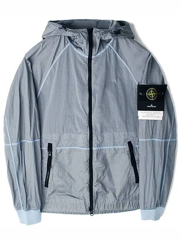 Nylon Metal Watro TC Hooded Jacket Grey - STONE ISLAND - BALAAN 2