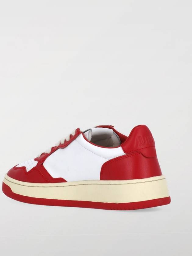 Women's Medalist Bi-Color Low-Top Sneakers Red - AUTRY - BALAAN 4