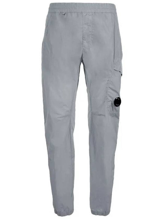 Men's Lens Wappen Chrome R Track Pants Gray - CP COMPANY - BALAAN 1