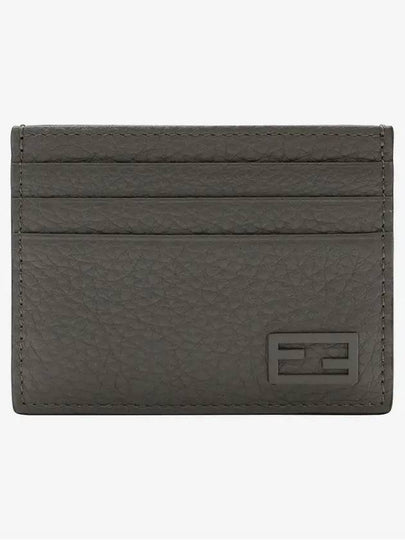 FF Baguette Card Wallet Grey - FENDI - BALAAN 2