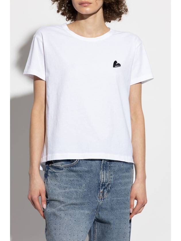 Zadig & Voltaire T-shirt Marta, Women's, White - ZADIG & VOLTAIRE - BALAAN 3