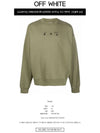 Negative Mark Sweatshirt Green - OFF WHITE - BALAAN 3