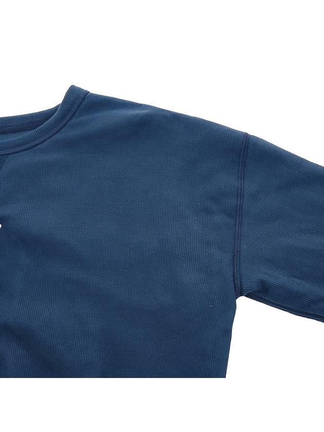 Animal Logo Cotton Sweatshirt Blue - MAISON MARGIELA - BALAAN 5