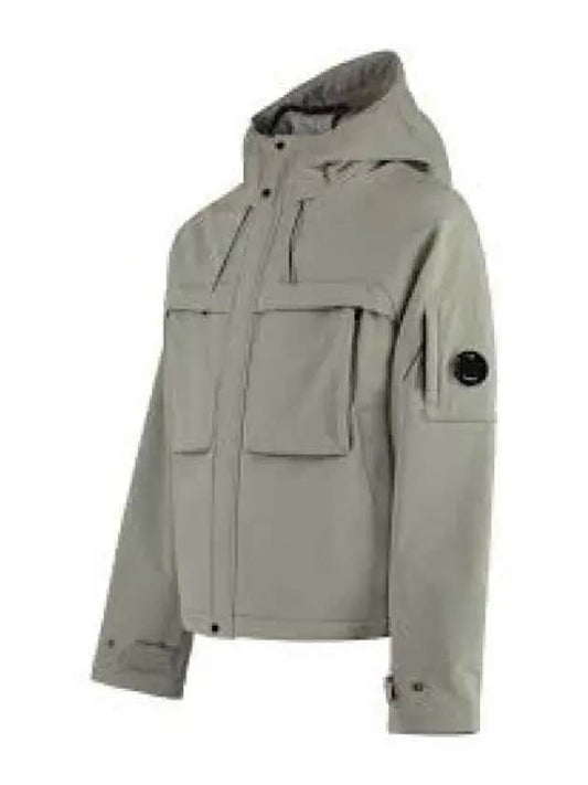 Men's Shell R Lens Wappen Hooded Jacket Green - CP COMPANY - BALAAN 2