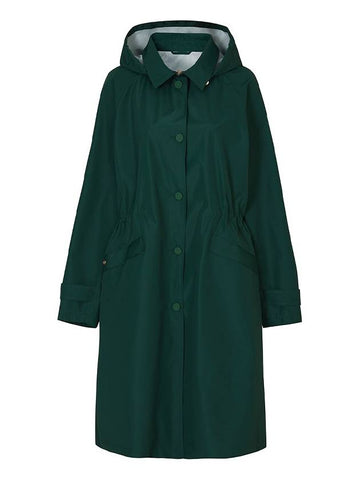 RAIN OR SHINE WATERPROOF TRENCH COATGreen - PLAYBOO - BALAAN 1