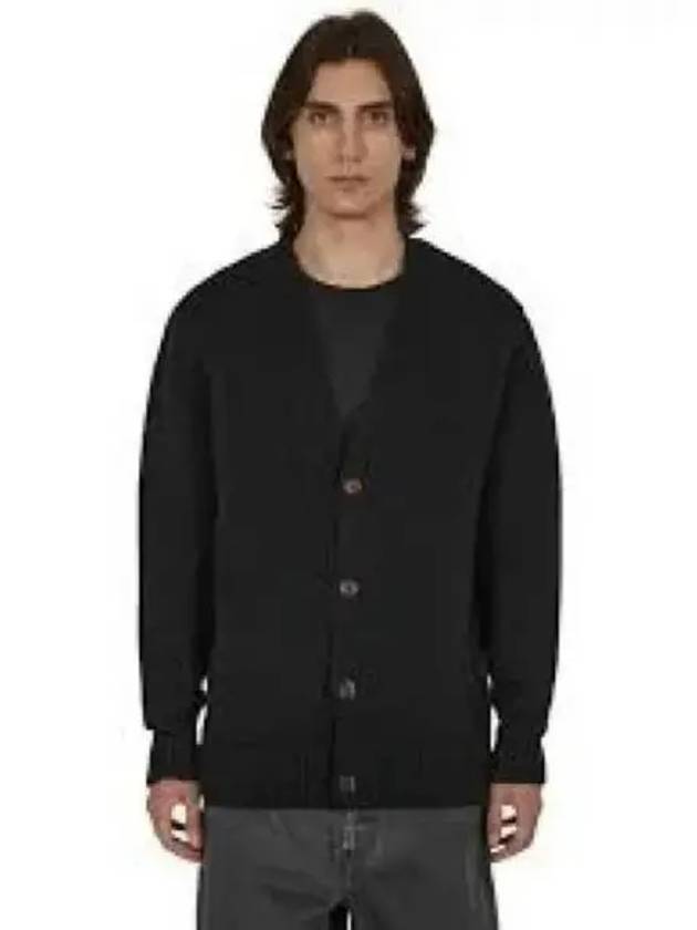 Wool Blend Cardigan Black - ACNE STUDIOS - BALAAN 2