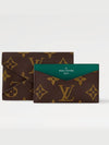 Card Wallet Kirigami Holder Monogram Borneo Green M12865 - LOUIS VUITTON - BALAAN 2